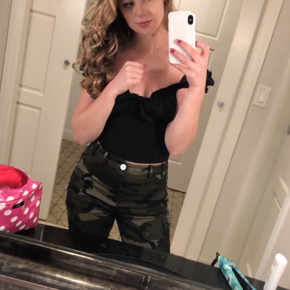 Lovers + Friends Camo Pants - Picture 1 of 4